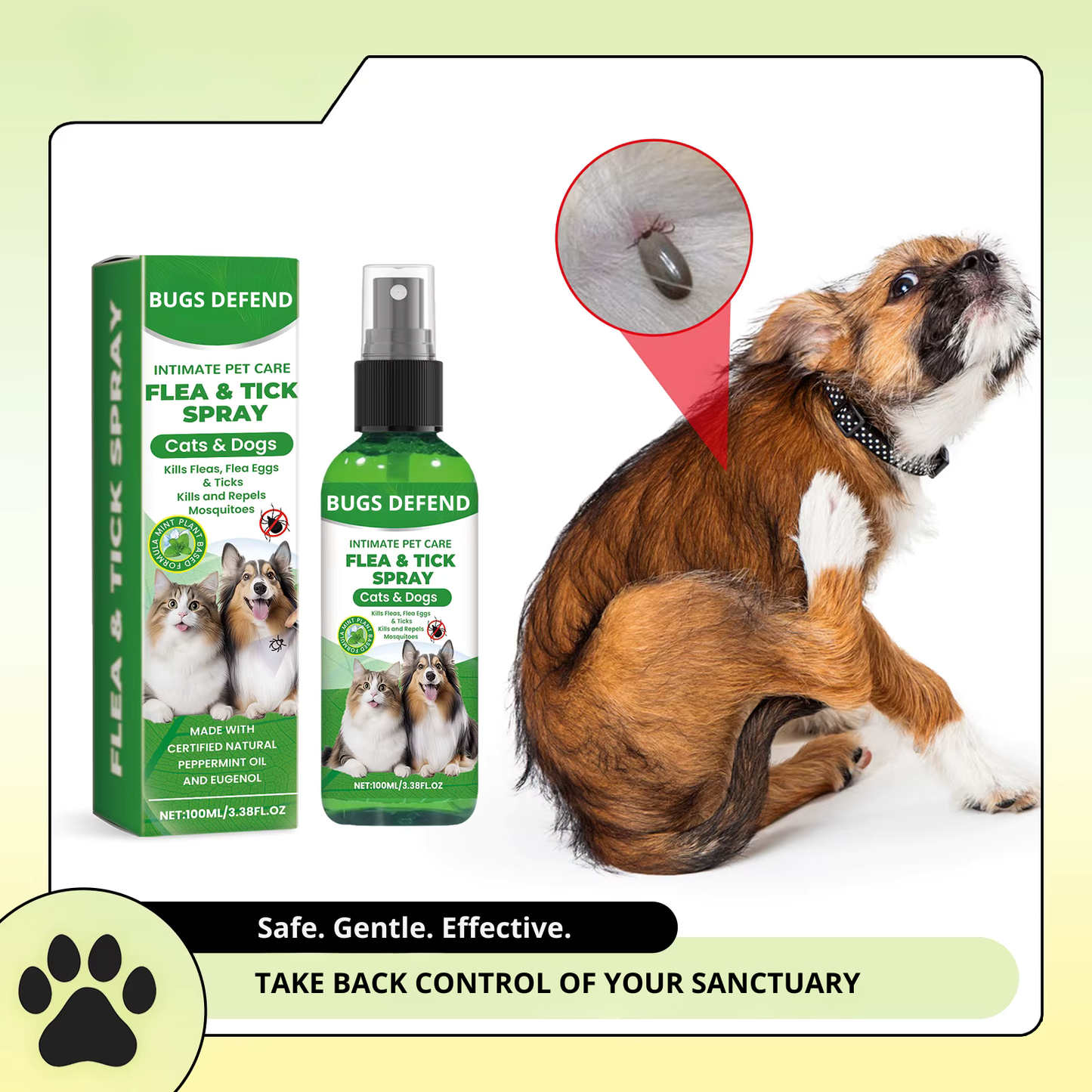 BugsDefend β Natural Flea & Tick Protection That Works Fast and Keeps Pets Safe