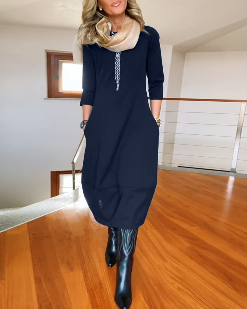 Ineke™ - Robe Élégante et Confortable