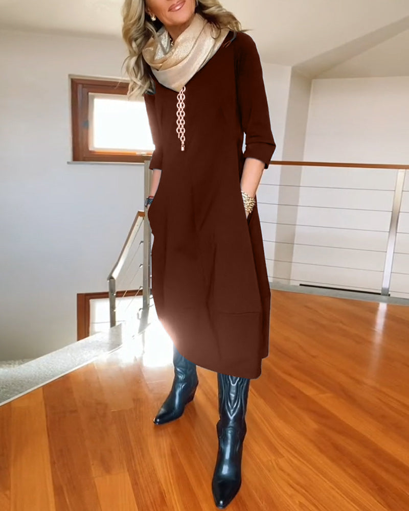 Ineke™ - Robe Élégante et Confortable
