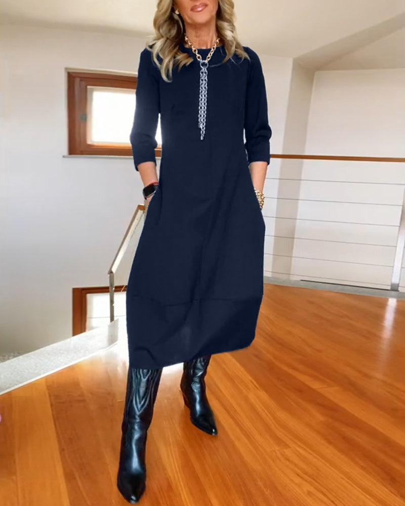 Ineke™ - Robe Élégante et Confortable