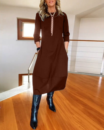 Ineke™ - Robe Élégante et Confortable