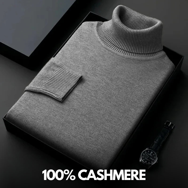 Dario | Pull col roulé en cachemire pour homme