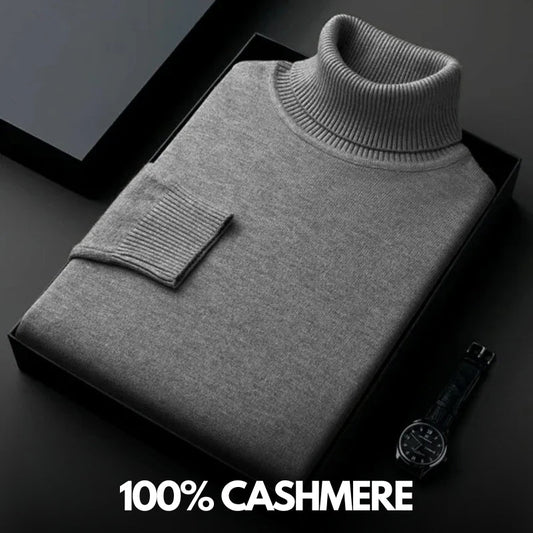 Dario | Pull col roulé en cachemire pour homme
