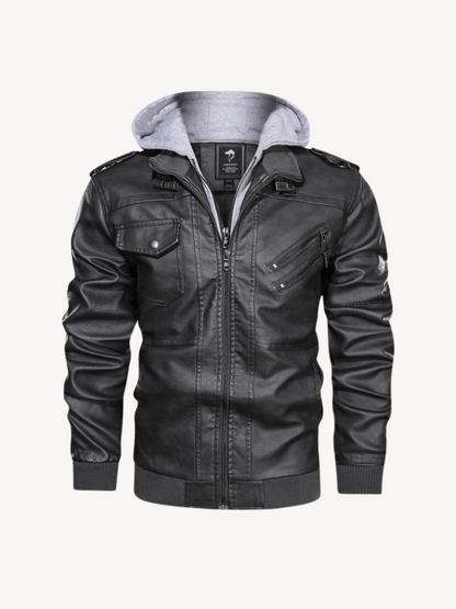 DONATO - VESTE EN CUIR D'HIVER