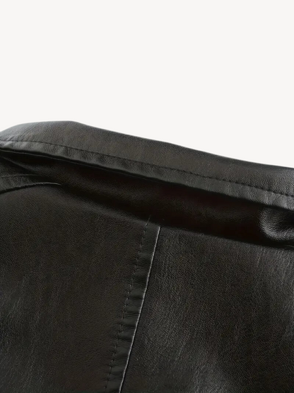 OLIVEIERO - VESTE EN CUIR SYNTHÉTIQUE