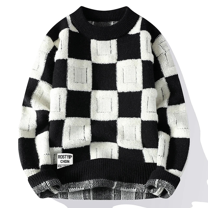 Ador | Pull vintage oversize en maille pour homme