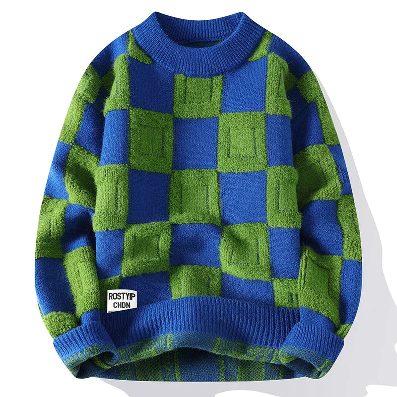 Ador | Pull vintage oversize en maille pour homme