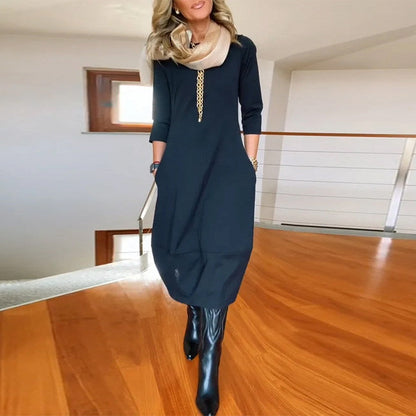 Ineke™ - Robe Élégante et Confortable