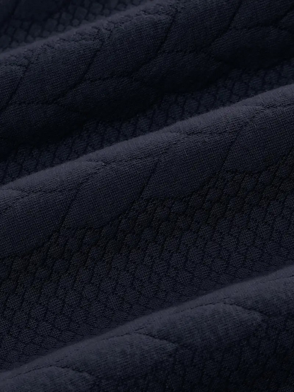 RANIERO - PULL HENLEY CASUAL À MI-ZIP